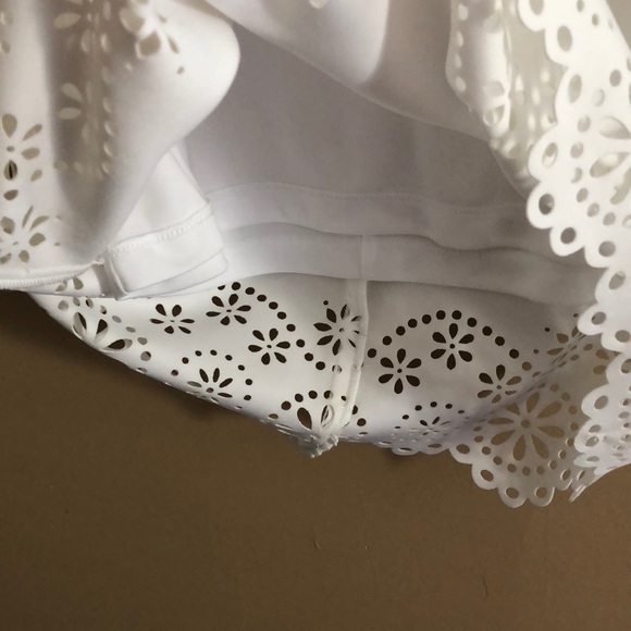 Calvin Klein Floral Cutout Skirt - Picture 3 of 4